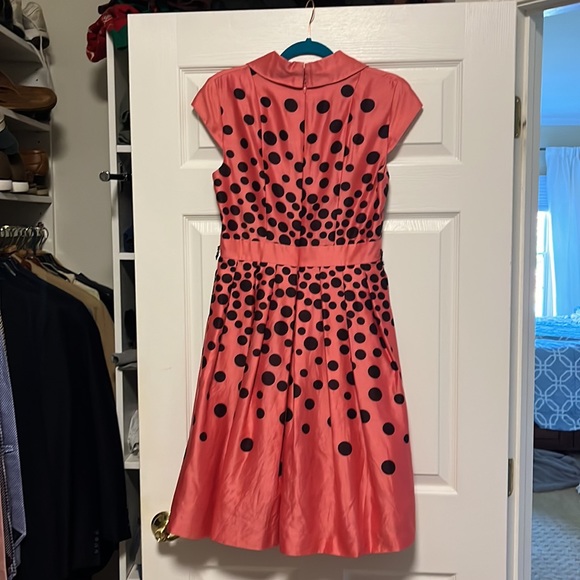 Kay Unger Silk Cotton Blend Party Dress - Picture 4 of 5